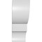 Ekena Millwork 3-in. W x 8-in. D x 8-in. H Ridgewood Architectural Grade PVC Knee Brace BRCP03X08X08RID - alternate 5